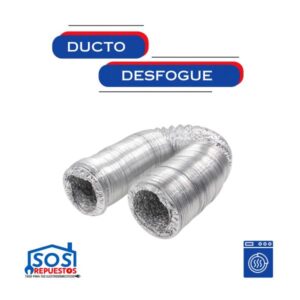 [439] DUCTO DESFOGUE 1M SECADORA TODAS LAS MARCAS