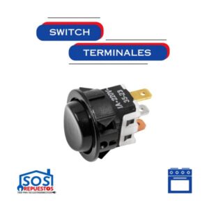 [6107-ECO] SWITCH TRES TERMINALES ORIGINAL COCINA ECOLINE