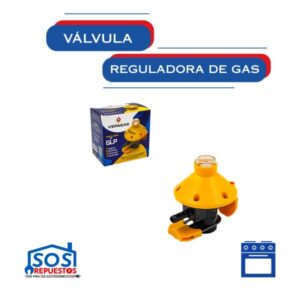 [6319] VÁLVULA REGULADORA DE GAS 2KGH ORIGINAL COCINA A GAS TODAS LA MARCAS