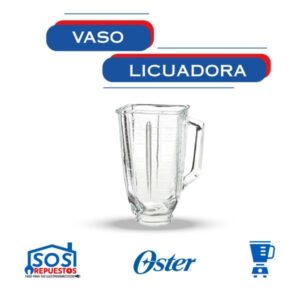 [7824] VASO DE VIDRIO 1.25 LITROS ORIGINAL LICUADORA OSTER