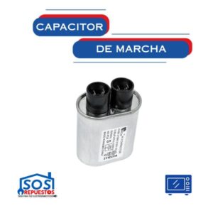 [968] CAPACITOR DE MARCHA 0.80UF A 2100VAC CAPACIMAX MICROONDAS WHIRLPOOL - ELECTROLUX - FRIGIDAIRE - LG