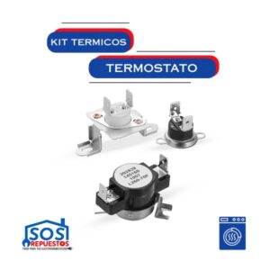 [K134120900] KIT TERMICOS Y TERMOSTATO - SECADORA ELECTORLUX - L270 -70F
