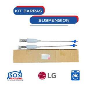[LA116-EMP2] KIT BARRAS DE SUSPENSIÓN 63.5CM LAVADORA LG