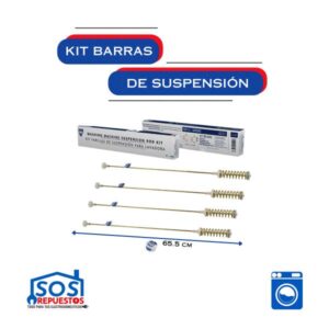 [LA865-VAP] KIT BARRAS DE SUSPENSIÓN 65.5CM VAPUR LAVADORA SAMSUNG