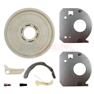KIT COMPLETO DE REPARACIÓN PARA TRANSMISIÓN DE DRENAJE NEUTRAL ORIGINAL LAVADORA WHIRLPOOL