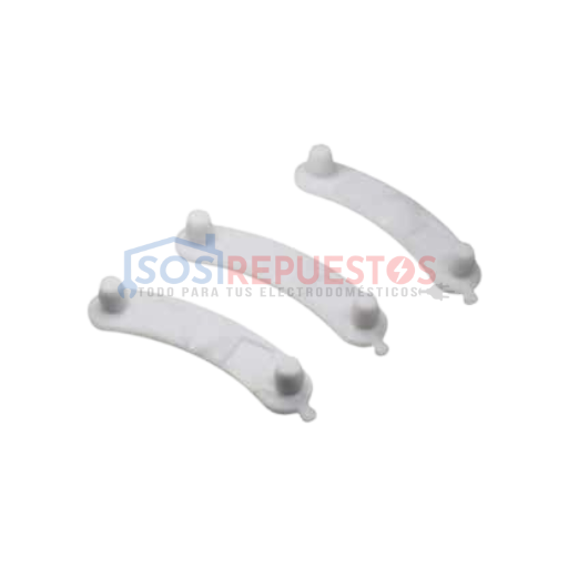 KIT DE DESLIZADORES DE TINA CURVOS ORIGINAL LAVADORA WHIRLPOOL