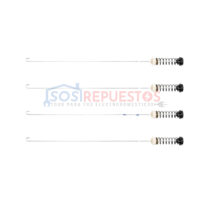 KIT BARRAS DE SUSPENSIÓN 60CM ORIGINAL LAVADORA WHIRLPOOL