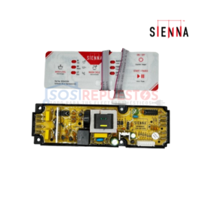 KIT DE TARJETAS ELECTRÓNICAS DE CONTROL Y POTENCIA 12 CONECTORES-120V SIENNA LAVADORA TODAS LAS MARCAS