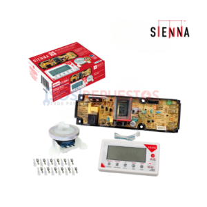 KIT DE TARJETAS ELECTRÓNICAS CONTROL Y POTENCIA 13 CONECTORES-120V SIENNA LAVADORA TODAS LAS MARCAS
