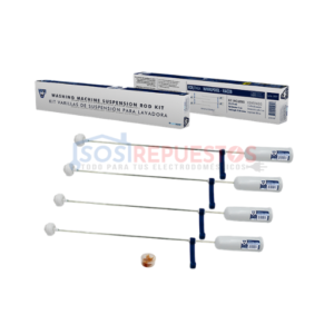 KIT BARRAS DE SUSPENSIÓN 58CM VAPUR LAVADORA HACEB - WHIRLPOOL
