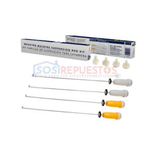 KIT BARRAS DE SUSPENSIÓN 65.5CM VAPUR LAVADORA ELECTROLUX