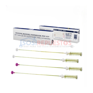 KIT BARRAS DE SUSPENSIÓN 63.5CM VAPUR LAVADORA SAMSUNG - BOSCH
