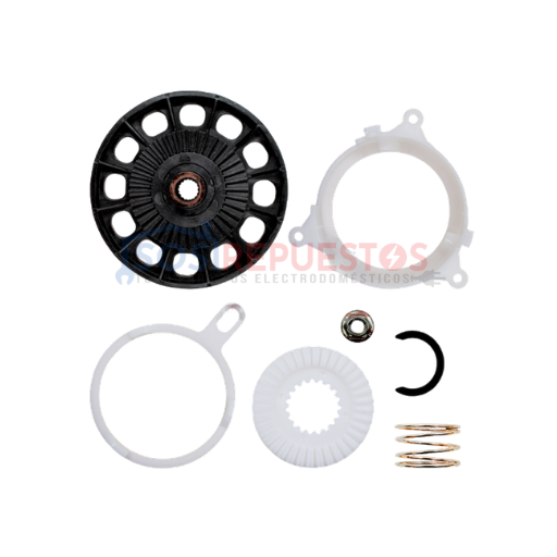 KIT CAME, ANILLO, RESORTE ORIGINAL LAVADORA HACEB - WHIRLPOOL