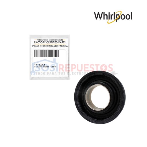RETENEDOR DE AGUA DE TRANSMISIÓN ØINT:3.2CM X ØEXT:6.4CM X ESP:1.2CM ORIGINAL LAVADORA WHIRLPOOL