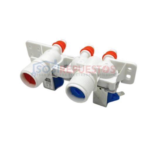 ELECTROVÁLVULA 3 SOLENOIDES - 12V MOBO LAVADORA LG