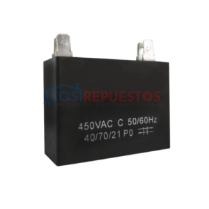 CAPACITOR DE MARCHA 4.5UF A 450VAC REFRIGERADORA MABE