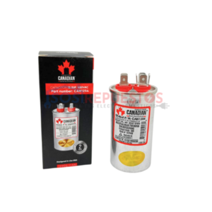 CAPACITOR DE MARCHA 12.5UF A 450VAC ORIGINAL CANADIAN REFRIGERADORA TODAS LAS MARCAS