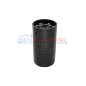 CAPACITOR DE ARRANQUE 108 - 130UF A 110VAC REFRIGERADORA TODAS LAS MARCAS