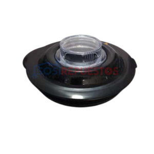 TAPA PLASTICA REDONDA NEGRA