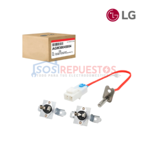 KIT DE TERMOSTATO + FUSIBLE TÉRMICO + TERMISTOR ORIGINAL SECADORA LG