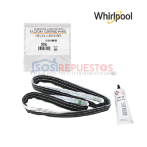 FELPA TRASERA DE TAMBOR PERÍMETRO: 210CM - ØEXT: 67CM CON PEGAMENTO ORIGINAL SECADORA WHIRLPOOL