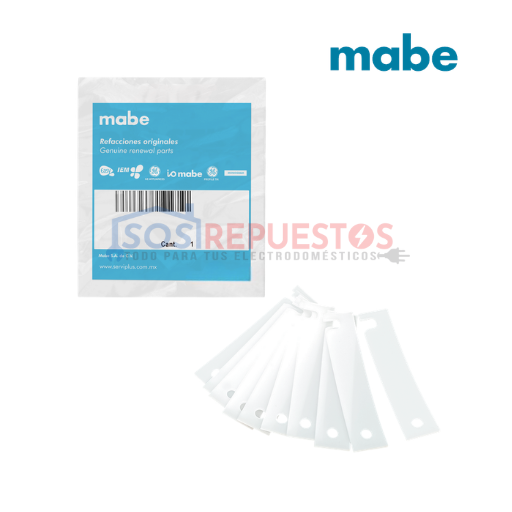 KIT DESLIZADORES ORIGINAL SECADORA MABE - GENERAL ELECTRIC