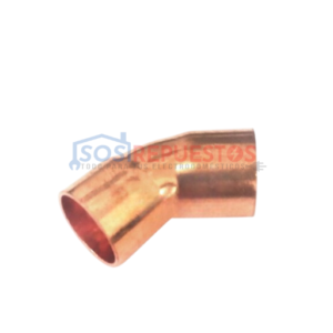 ACOPLE CODO DE COBRE 3/4" A 90° AIRE ACONDICIONADO TODAS LAS MARCAS
